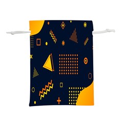 Abstract-geometric Lightweight Drawstring Pouch (l) by nateshop