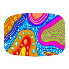 Abstract-tekstur Mini Square Pill Box by nateshop