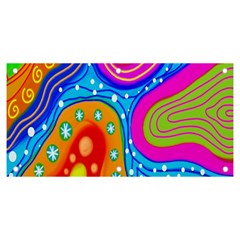 Abstract-tekstur Banner And Sign 6  X 3 