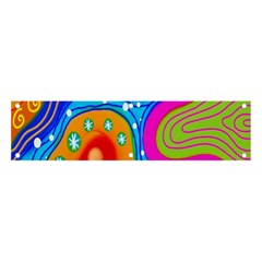 Abstract-tekstur Banner And Sign 4  X 1 