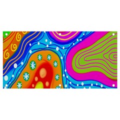 Abstract-tekstur Banner And Sign 4  X 2  by nateshop