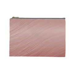 Background-pink Soft Cosmetic Bag (large) by nateshop