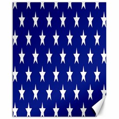 Banner-star Blue Canvas 16  X 20  by nateshop