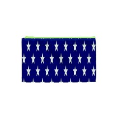 Banner-star Blue Cosmetic Bag (xs) by nateshop