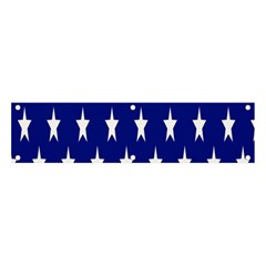 Banner-star Blue Banner And Sign 4  X 1 