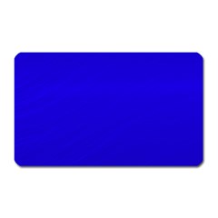 Blue Magnet (rectangular) by nateshop