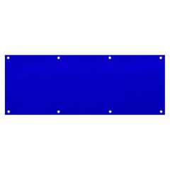 Blue Banner And Sign 8  X 3 