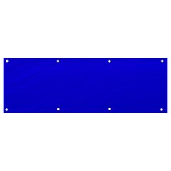 Blue Banner And Sign 9  X 3 