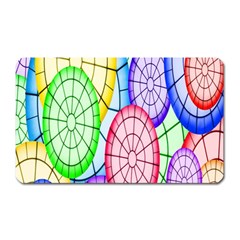 Circles-calor Magnet (rectangular) by nateshop