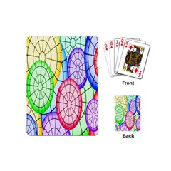 Circles-calor Playing Cards Single Design (Mini)