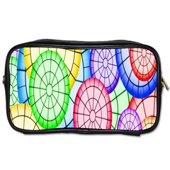 Circles-calor Toiletries Bag (two Sides) by nateshop