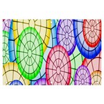 Circles-calor Banner and Sign 6  x 4  Front