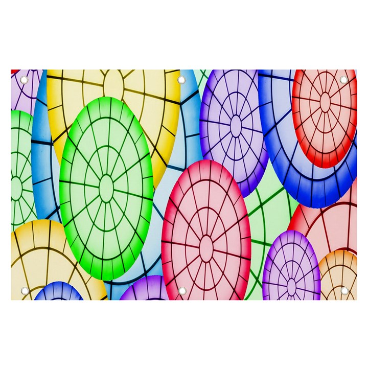 Circles-calor Banner and Sign 6  x 4 