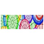 Circles-calor Banner and Sign 9  x 3  Front