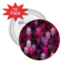 Cube-surface 2 25  Buttons (10 Pack)  by nateshop