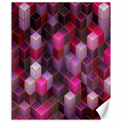 Cube-surface Canvas 8  X 10  by nateshop