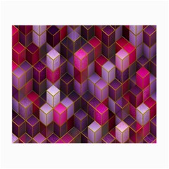 Cube-surface Small Glasses Cloth by nateshop