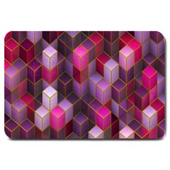 Cube-surface Large Doormat  by nateshop