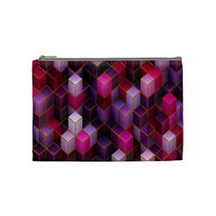 Cube-surface Cosmetic Bag (medium)