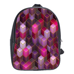 Cube-surface School Bag (large) by nateshop