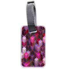 Cube-surface Luggage Tag (two Sides) by nateshop