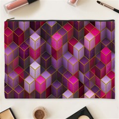 Cube-surface Cosmetic Bag (xxxl) by nateshop