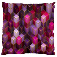 Cube-surface Large Cushion Case (one Side) by nateshop