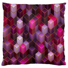 Cube-surface Standard Flano Cushion Case (one Side) by nateshop