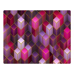 Cube-surface Double Sided Flano Blanket (large)  by nateshop