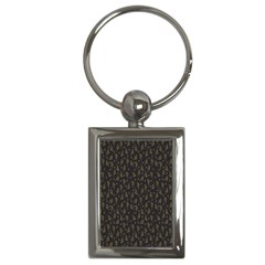 Floral,elegan Key Chain (rectangle)