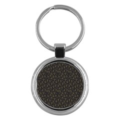 Floral,elegan Key Chain (round)