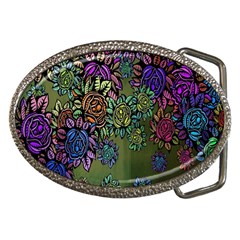 Flowers Belt Buckles by nateshop