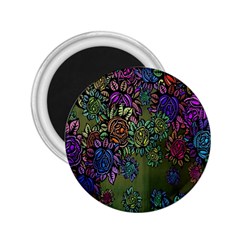 Flowers 2 25  Magnets by nateshop