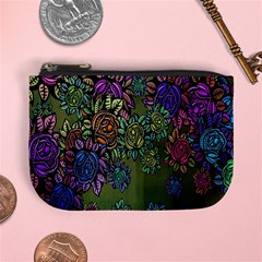 Flowers Mini Coin Purse by nateshop