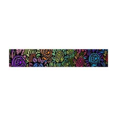 Flowers Flano Scarf (mini) by nateshop