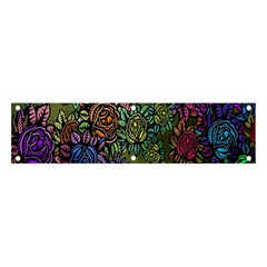 Flowers Banner And Sign 4  X 1 