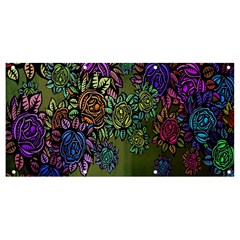 Flowers Banner And Sign 8  X 4 