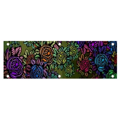 Flowers Banner And Sign 6  X 2 