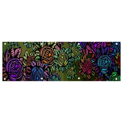 Flowers Banner And Sign 9  X 3 