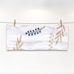 Flower-white Hand Towel by nateshop