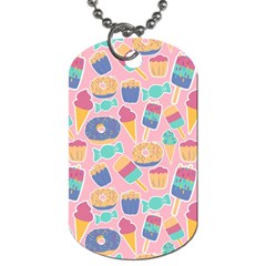 Ice-cream Dog Tag (two Sides) by nateshop