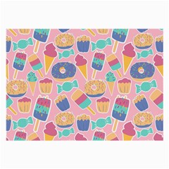 Ice-cream Large Glasses Cloth by nateshop