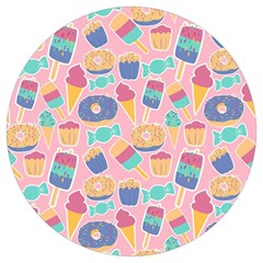 Ice-cream Round Trivet by nateshop