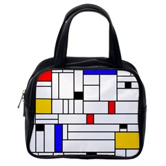 Illustration Geometric Abstract Plates Mosaic Classic Handbag (one Side) by Wegoenart