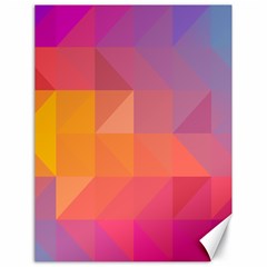 Illustration Geometric Pattern Design Graphic Canvas 18  X 24  by Wegoenart