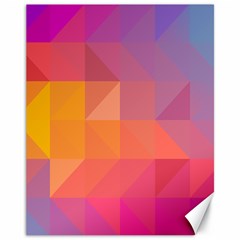 Illustration Geometric Pattern Design Graphic Canvas 11  X 14  by Wegoenart