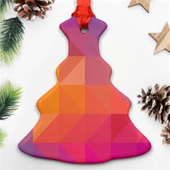 Illustration Geometric Pattern Design Graphic Ornament (christmas Tree) 