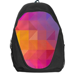 Illustration Geometric Pattern Design Graphic Backpack Bag by Wegoenart