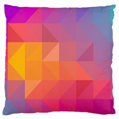 Illustration Geometric Pattern Design Graphic Standard Flano Cushion Case (two Sides) by Wegoenart