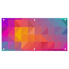 Illustration Geometric Pattern Design Graphic Banner And Sign 4  X 2 